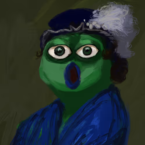 Pepe Painting