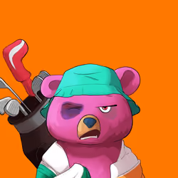 #4130 • Slick Yuppy Pepto Cub