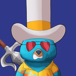 #176 • Dapper Poppy Sapphire Cub