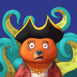 #380 • Pirate Captain Cub Bear
