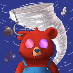 #719 • Bushy Bussin' Ruby Cub