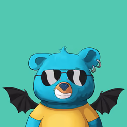 #398 • Gushy Giggly Blue Cub