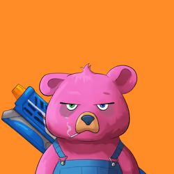 #2652 • Hooty Swanky Pink Cub