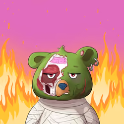 #3543 • Monstrous Beast Walker Cub