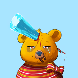 #4227 • Happy Dashing Blondey Cub