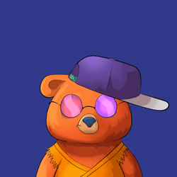 #2978 • Sleepy Rearin' Orange Cub