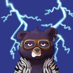 #2871 • Bussin' Zappy Charcoal Cub