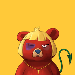#1476 • Hoppy Drippy Scarlet Cub