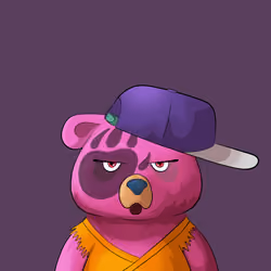 #3276 • Bushy Boppy Bubblegum Cub