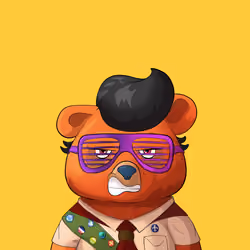 #2417 • Fluffy Ga-Ga Orange Cub
