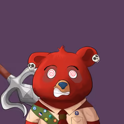 #602 • Judgy Lil Red Cub