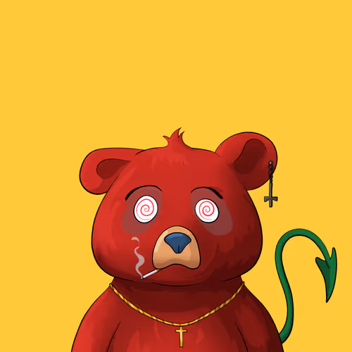 #2560 • Droopy Shady Ruby Cub