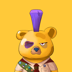 #2968 • Hooty Clunky Gold Cub
