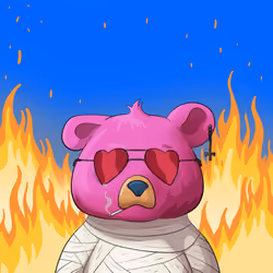 #3716 • Barbaric Liminal Bubblegum Cub