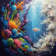 The beauty and the pain coexist in the depths of the oceans