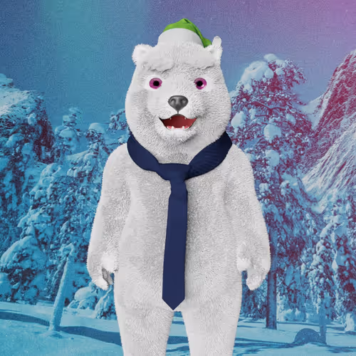 Polar Pals Bobsledding