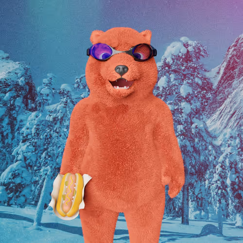 Polar Pals Bobsledding