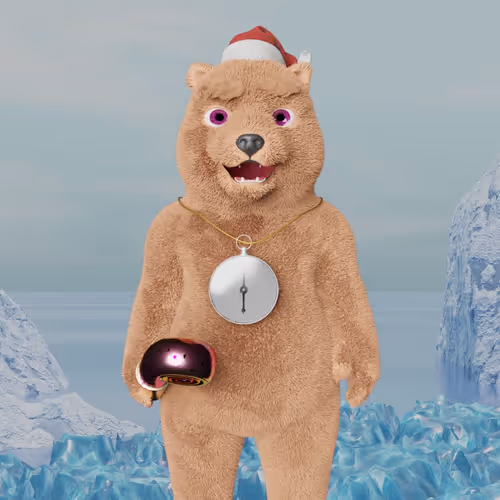 Polar Pals Bobsledding