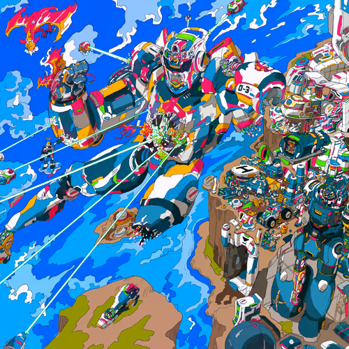 River And Star Illust