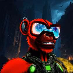 Cyber Ape Yacht Club #735