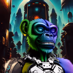 Cyber Ape Yacht Club #4806