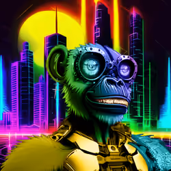 Cyber Ape Yacht Club #5871