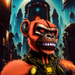 Cyber Ape Yacht Club #4907