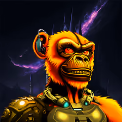 Cyber Ape Yacht Club #163