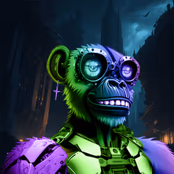 Cyber Ape Yacht Club #324