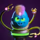 6896
