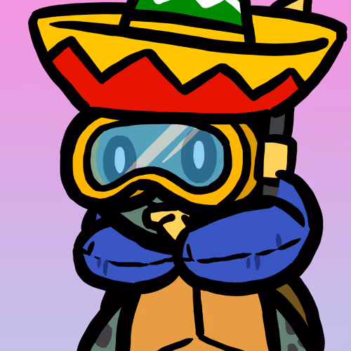 Tropical Turtle #390