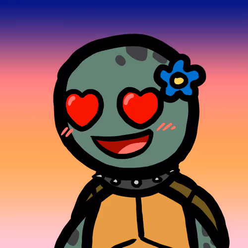 Tropical Turtle #1509