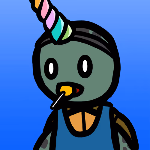Tropical Turtle #1481