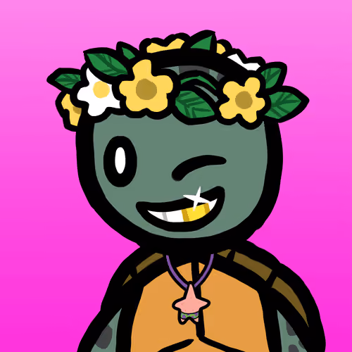 Tropical Turtle #1455