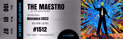 Maestro Tickets