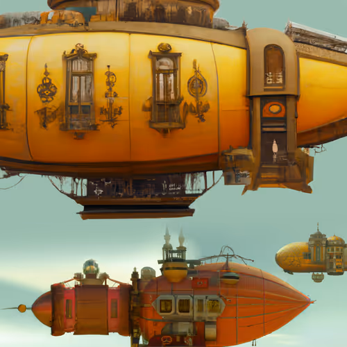 Cities And Spaceships By Rayan Elnayal