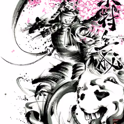 Shigenari Kimura　木村 重成  003 cherry blossoms