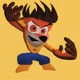 Bandicoot Manlet #2286