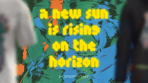 A new sun is rising on the horizon