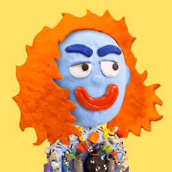 Clay Friend #3738