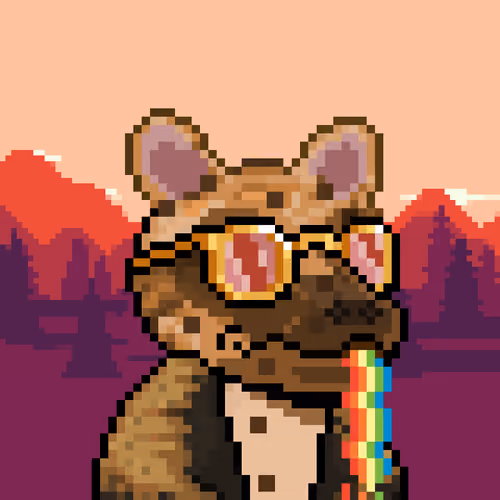 Pixel Hyena #654