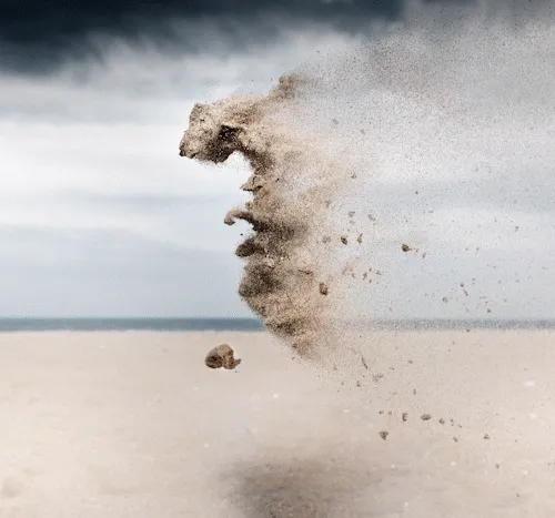 Gravity Sand Creatures I
