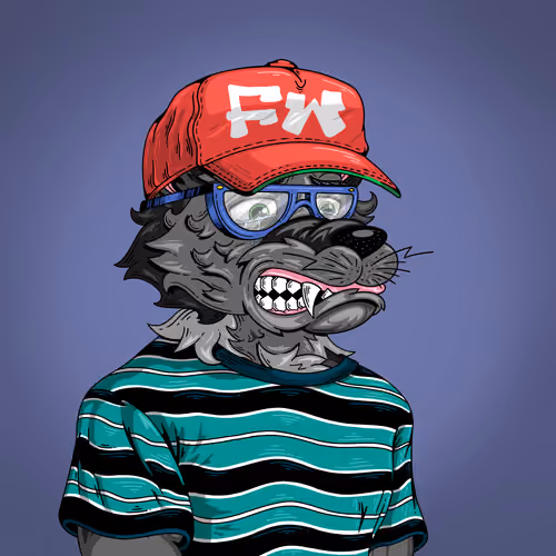 Funky Wolf #254