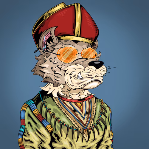 Funky Wolf #832