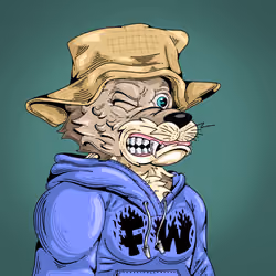Funky Wolf #672