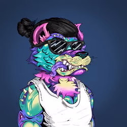 Funky Wolf #854