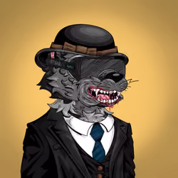 Funky Wolf #490