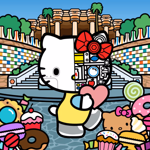 Hello Kitty Barcelona #535