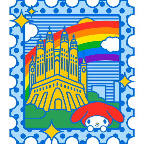 Barcelona Ultra Rare Stamp