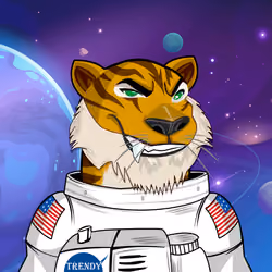 Astronaut Tiger